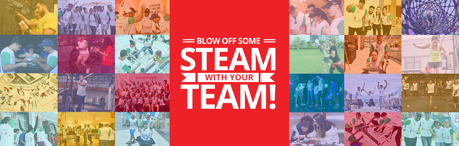 Blow off some team with your team members